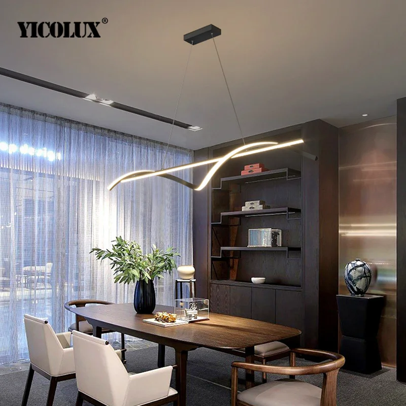Minimalistisches LED Pendelleuchte Ultraschlank für Moderne Wohnräume