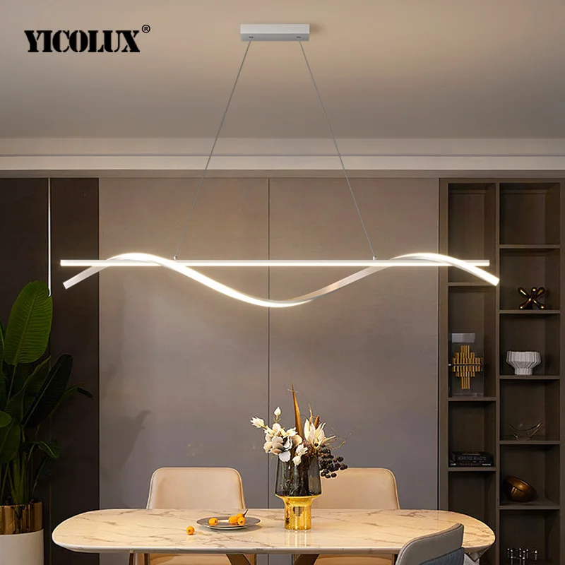 Minimalistisches LED Pendelleuchte Ultraschlank für Moderne Wohnräume