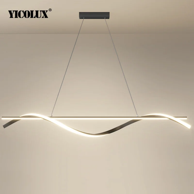 Minimalistisches LED Pendelleuchte Ultraschlank für Moderne Wohnräume