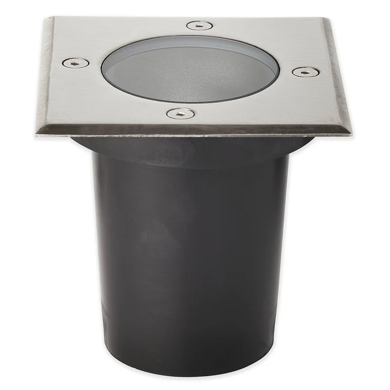 LED Bodeneinbaustrahler 1-9W Bodenspot IP67 eckig GU10 Außenleuchte 230V