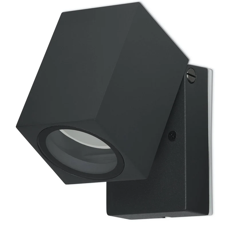 Wandleuchte Außen-Leuchte Außenlampe IP44 GU10 Gartenlampe Wandlampe schwenkbar
