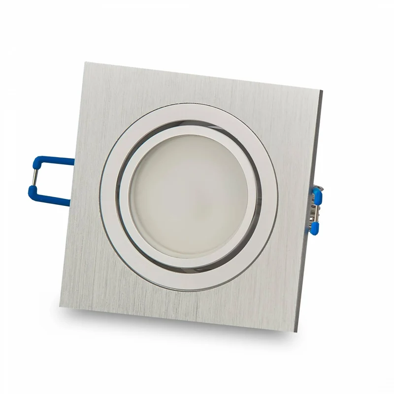 LED Einbaustrahler flach eckig 3-6,5W Leuchte Deckenlampe 75mm 230V