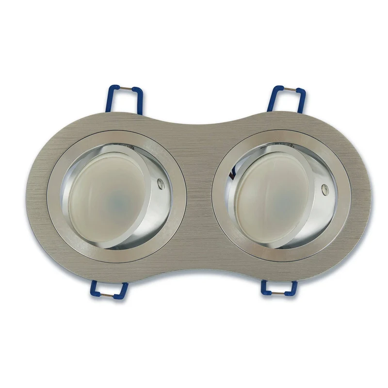 LED Einbaustrahler flach rund 5-7W MR16 Einbauspot Deckenstrahler schwenkbar