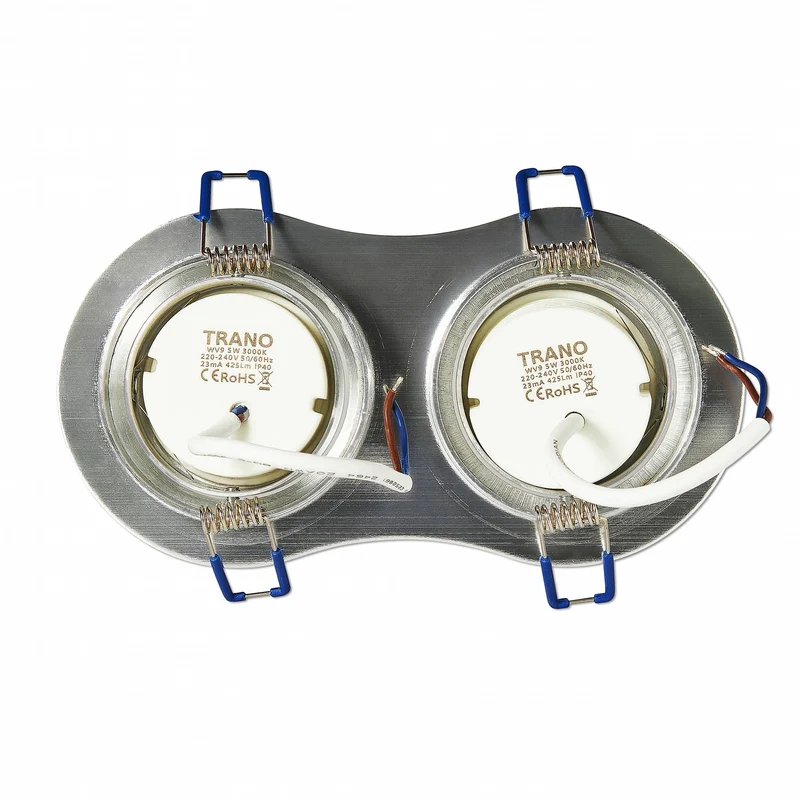 LED Einbaustrahler flach rund 5-7W MR16 Einbauspot Deckenstrahler schwenkbar