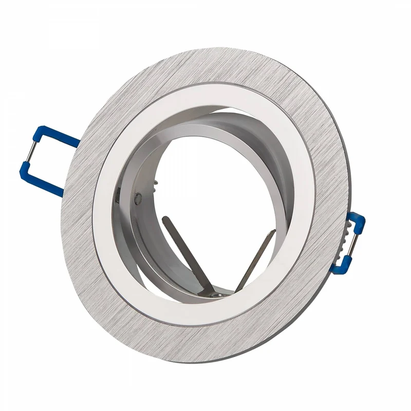 LED Einbaustrahler flach rund 3-6,5W Einbaurahmen Deckenstrahler 75mm