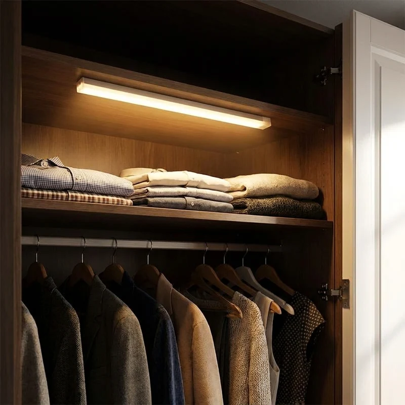 Kabellose LED Bewegungsmelder Wandleuchte für Küche, Kleiderschrank und Treppenhaus