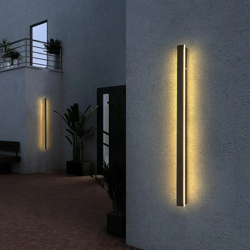 Moderne LED Außenwandleuchte für Garten Terrasse und Veranda IP65