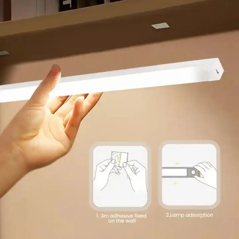 Kabellose LED Bewegungsmelder Wandleuchte für Schränke, Kleiderschränke und Treppenhaus