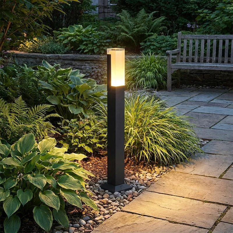 LED Pollerleuchte für Garten, Villeneinfahrt und Außenanlage IP65