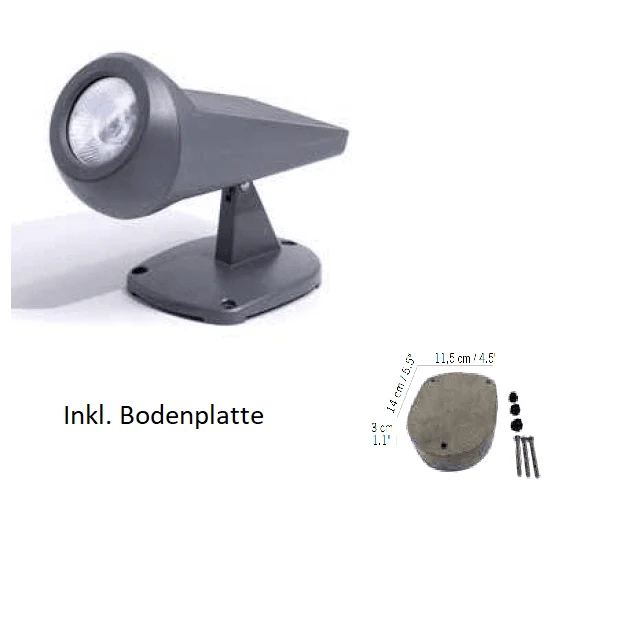 Solar-Bodenleuchte Oje
