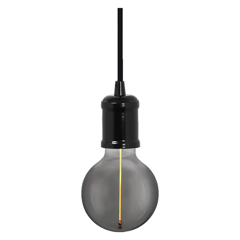 OSRAM Vintage 1906® Pendelleuchte BOBBIN E27, schwarz