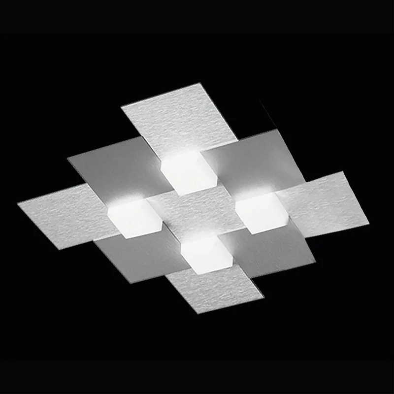 LED-Wand-/Deckenleuchte CREO, 4-flg. quadratisch