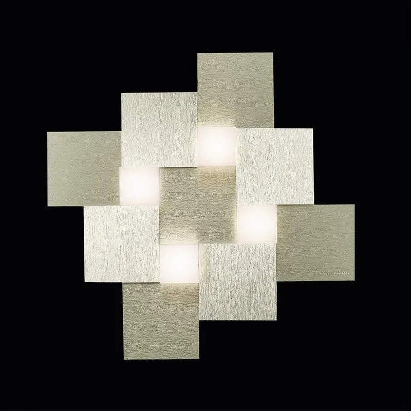 LED-Wand-/Deckenleuchte CREO, 4-flg. quadratisch