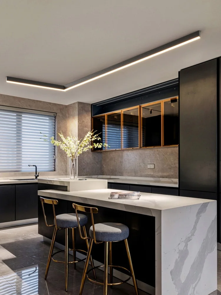Nordische LED Lichtleiste Deckenleuchte für Küche und Wohnzimmer 60–200cm