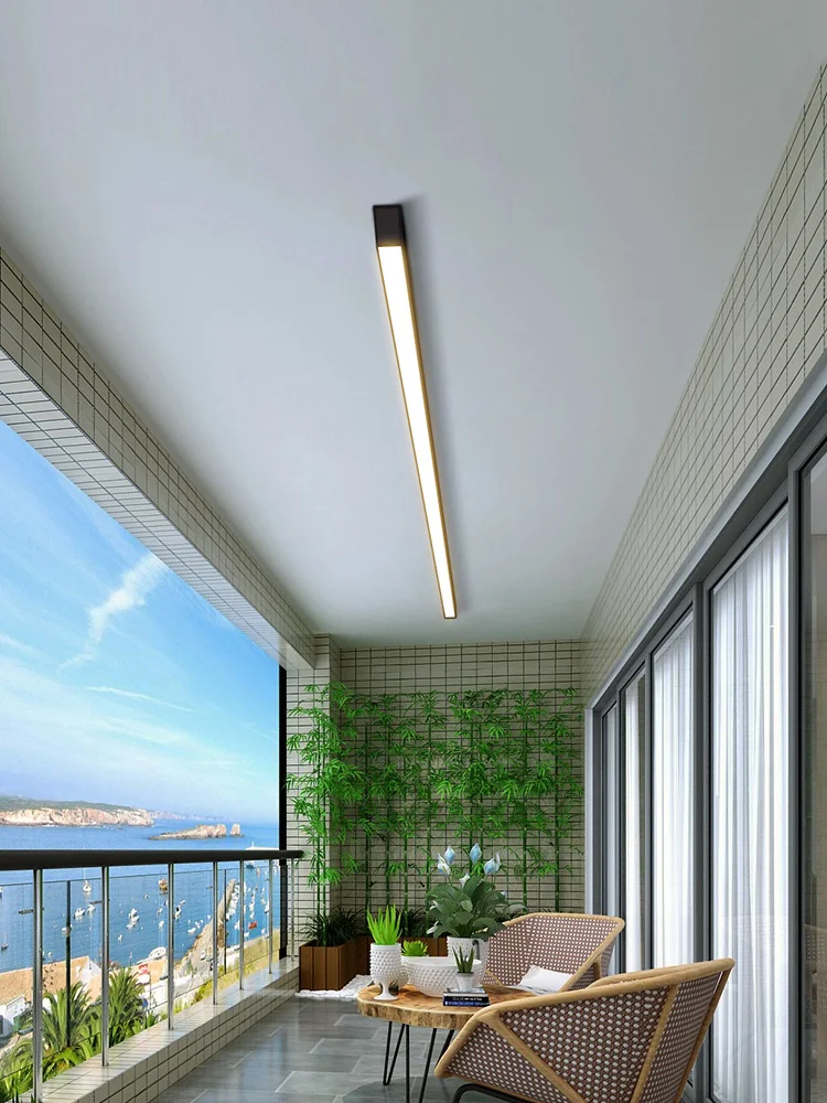 Nordische LED Lichtleiste Deckenleuchte für Küche und Wohnzimmer 60–200cm