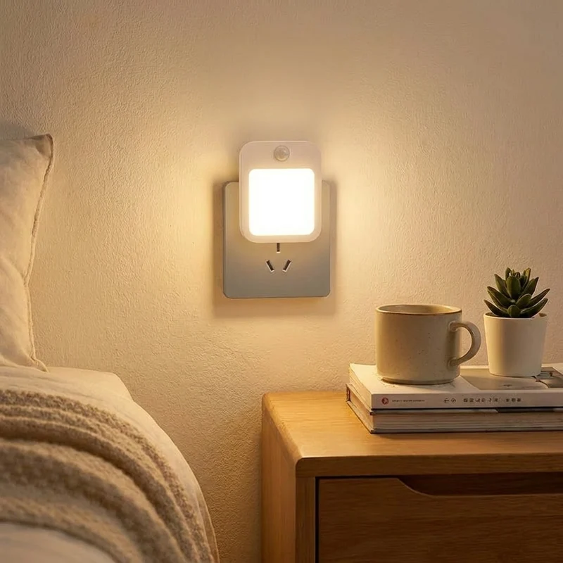 Bewegungsmelder LED Nachtlicht dimmbar für Flur und Schlafzimmer