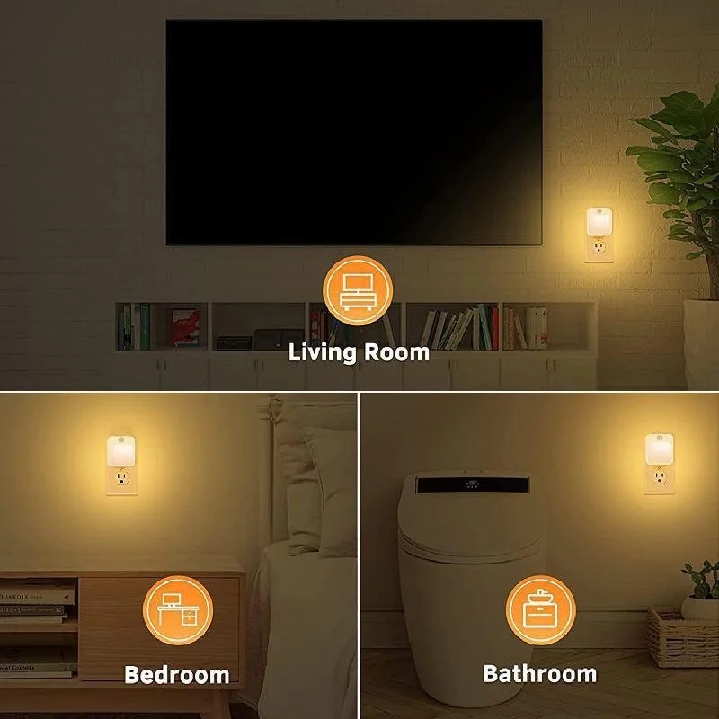 Bewegungsmelder LED Nachtlicht dimmbar für Flur und Schlafzimmer