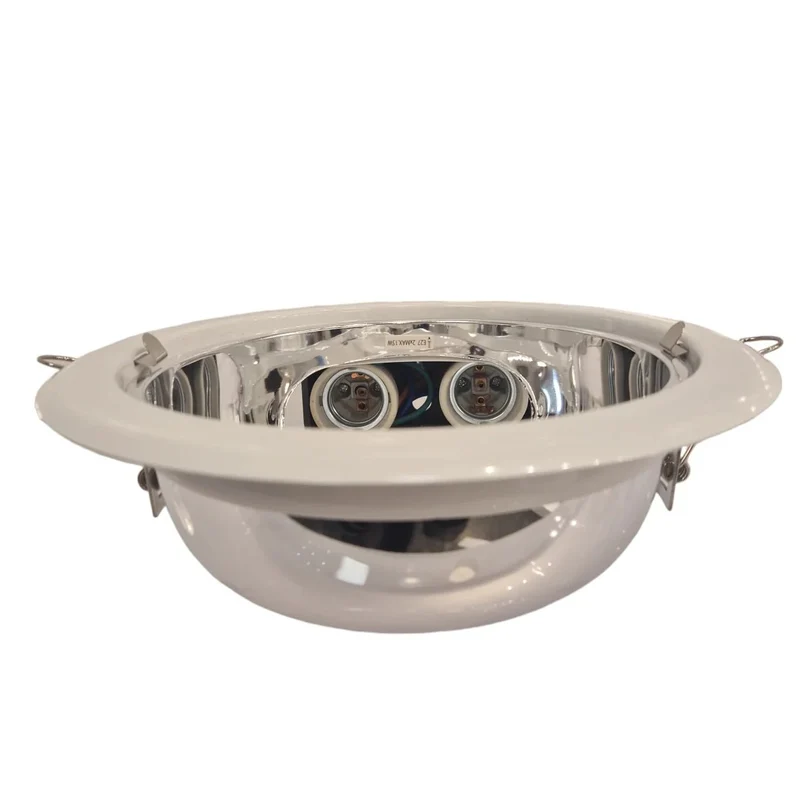 Starlicht Einbauspot Downlight rund Ø255 mm – 2×E27, neutralweiß 4000 K