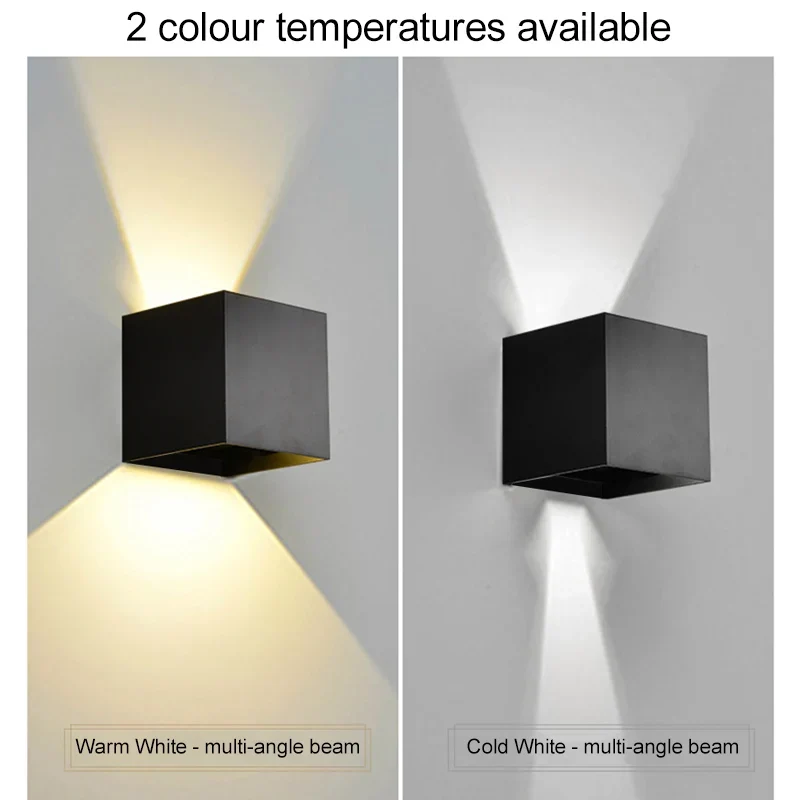 Moderne LED Wandleuchte Schwenkbar für Schlafzimmer Leseleuchte und Wohnzimmer