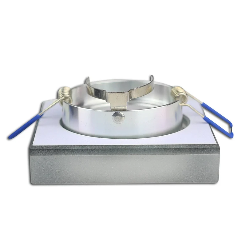 LED Einbaustrahler Glas matt flach 3W 5W 6,5W Einbauspot 70mm Leuchte