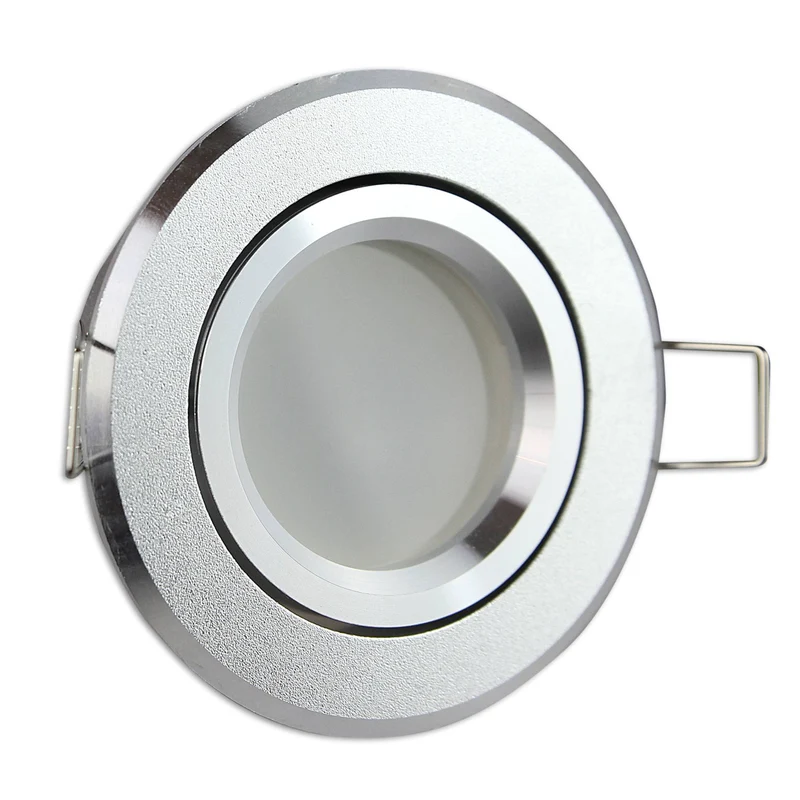 LED Einbaustrahler schwenkbar 30mm Tiefe 3W 5W 6,5W Aluminium 230 Volt