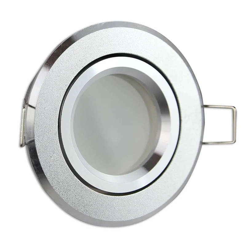 LED Einbaustrahler schwenkbar 30mm Tiefe 3W 5W 6,5W Aluminium 230 Volt