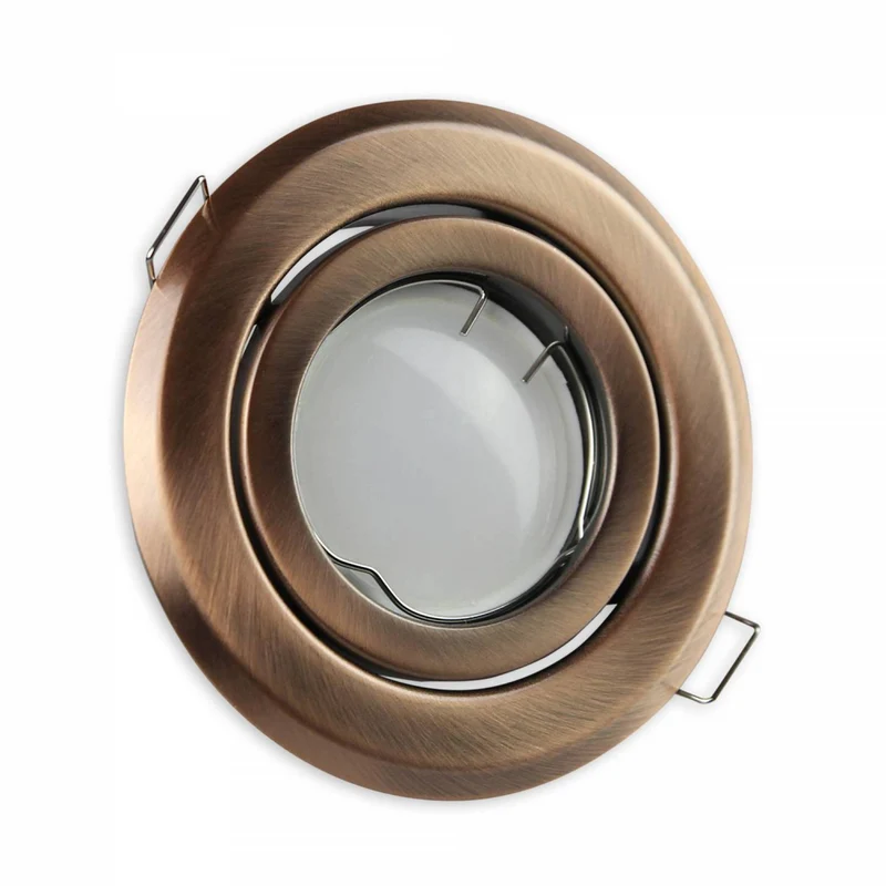 LED Einbaustrahler rund schwenkbar super flach 3-6,5W Einbauspot Lampe Bohrloch