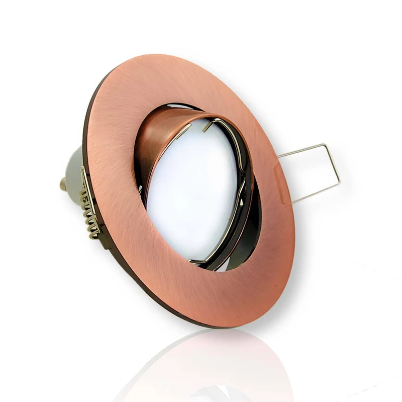 LED Einbaustrahler flach 3-6,5W Aluminium 230V Spot Einbauleuchte