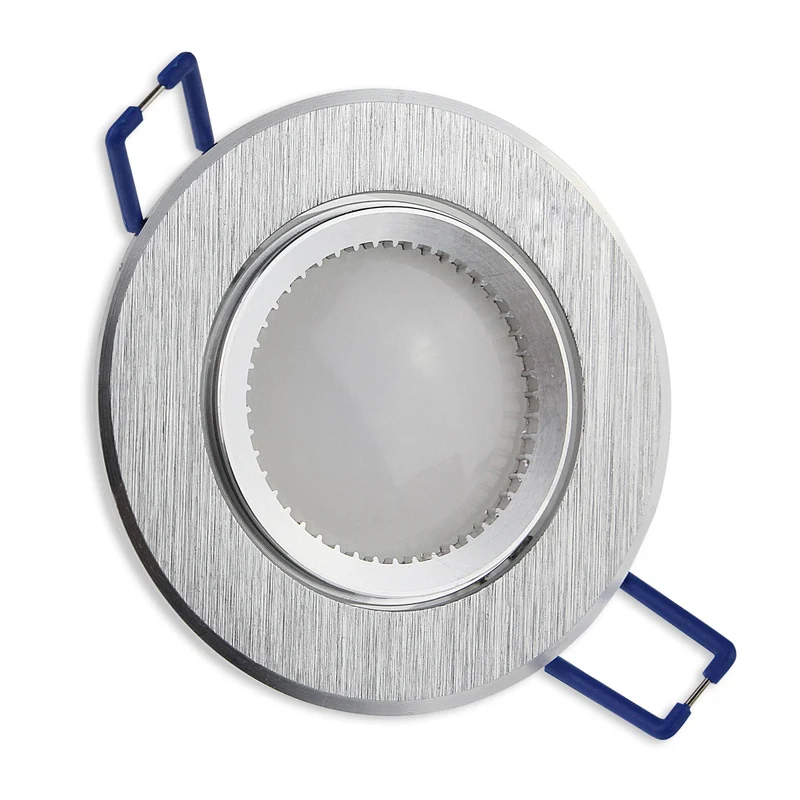 LED Einbaustrahler schwenkbar super flach 3W 5W 6,5W Aluminium 230 Volt Spot