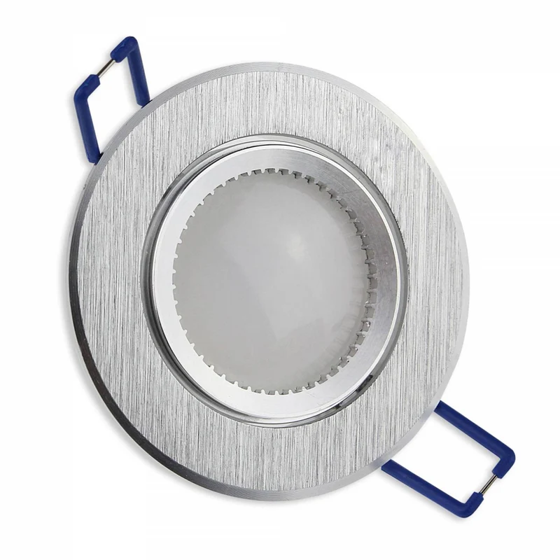 LED Einbaustrahler schwenkbar super flach 3W 5W 6,5W Aluminium 230 Volt Spot