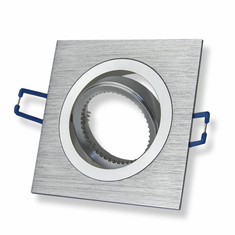 LED Einbaustrahler schwenkbar super flach 3W 5W 6,5W Aluminium 230 Volt Spot