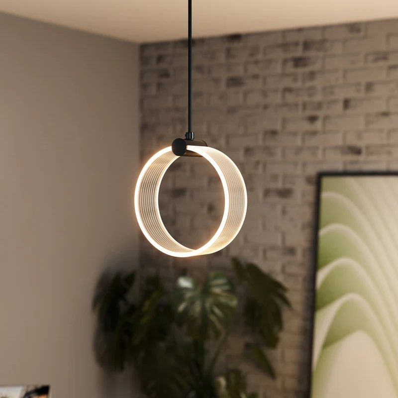 OSRAM DECOR Circle Pendelleuchte, 8W, Click CCT Black
