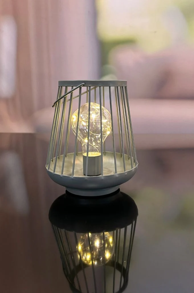 Metall-Licht Porte LED 15,5 cm anthrazit