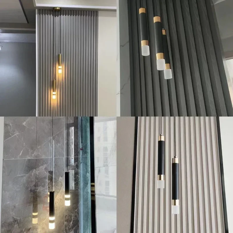 Modernes LED Doppelspot Pendelleuchte Zweiflammig für Küche und Arbeitstisch Gezielt
