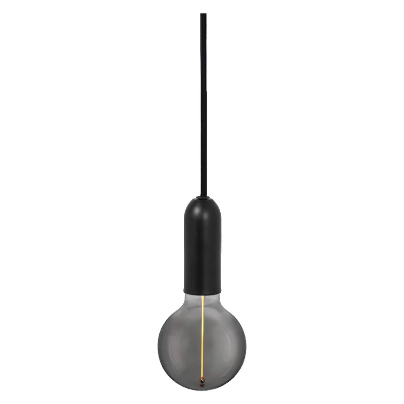 OSRAM Vintage 1906® Pendelleuchte ROUND E27, schwarz