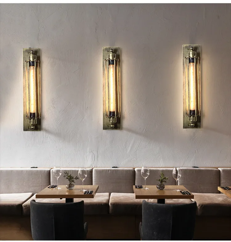 Moderne LED Wandleuchte Bambus für Wohnzimmer und Schlafzimmer Naturdesign
