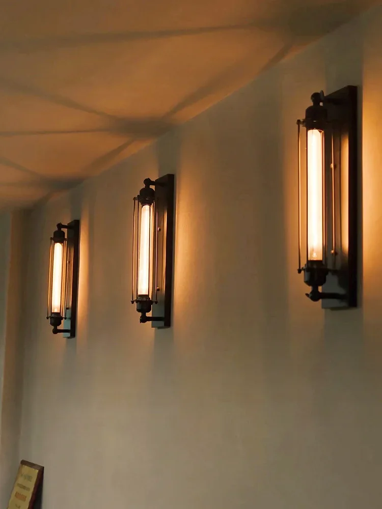 Moderne LED Wandleuchte Bambus für Wohnzimmer und Schlafzimmer Naturdesign