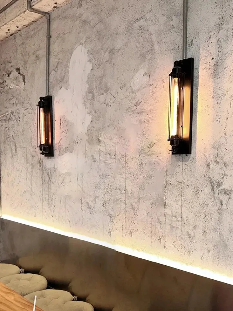 Moderne LED Wandleuchte Bambus für Wohnzimmer und Schlafzimmer Naturdesign