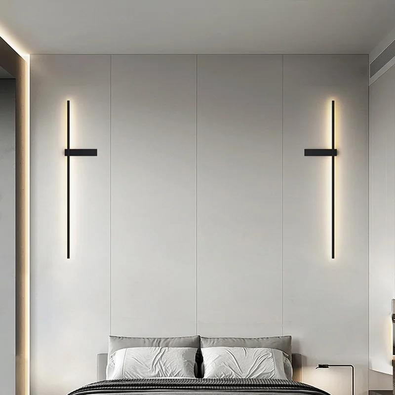 Moderne LED Wandleuchte Rattan für Wohnzimmer und Schlafzimmer Boho Deko