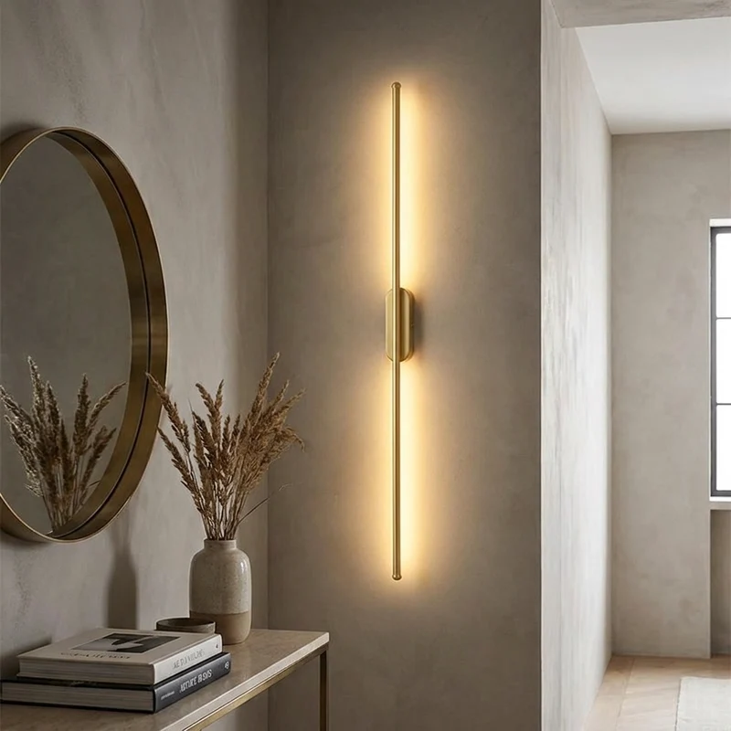 Moderne LED Wandleuchte Marmor Optik für Wohnzimmer und Esszimmer Luxus