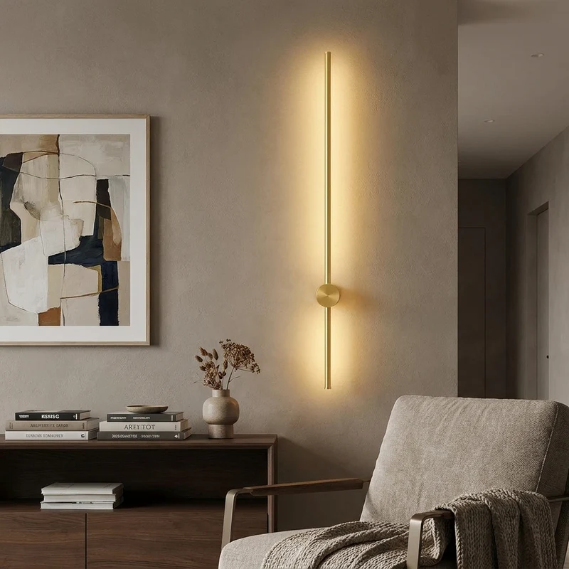 Moderne LED Badezimmer Wandleuchte IP44 für Bad, Spiegel und Schminktisch