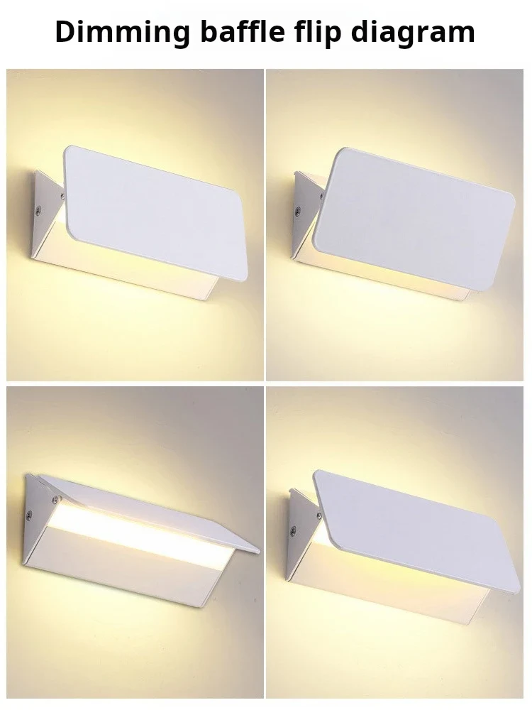 Moderne LED Wandleuchte Flexibel für Schlafzimmer und Büro Leseleuchte