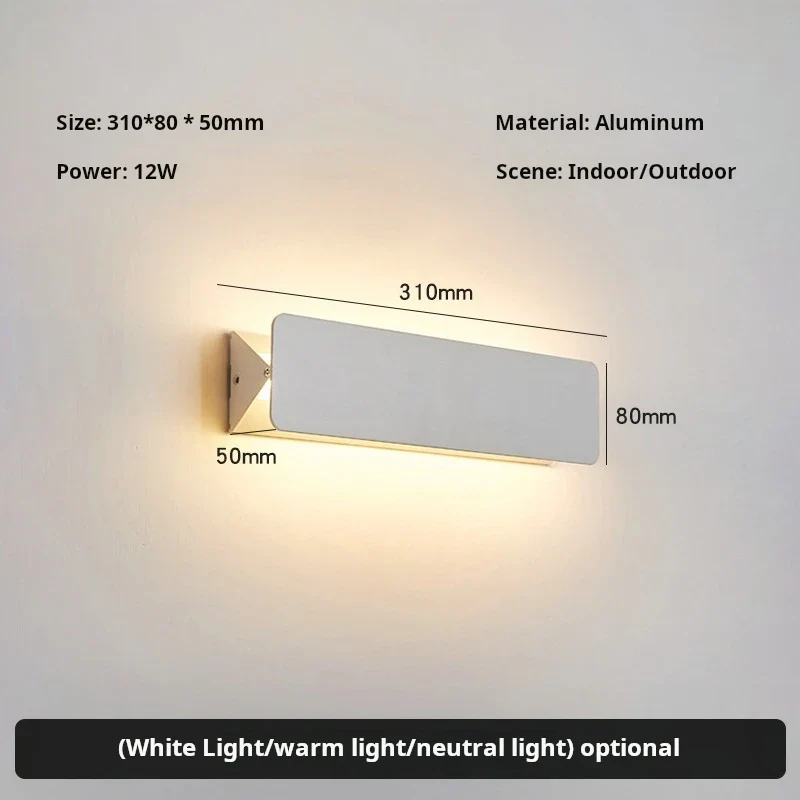 Moderne LED Wandleuchte Flexibel für Schlafzimmer und Büro Leseleuchte