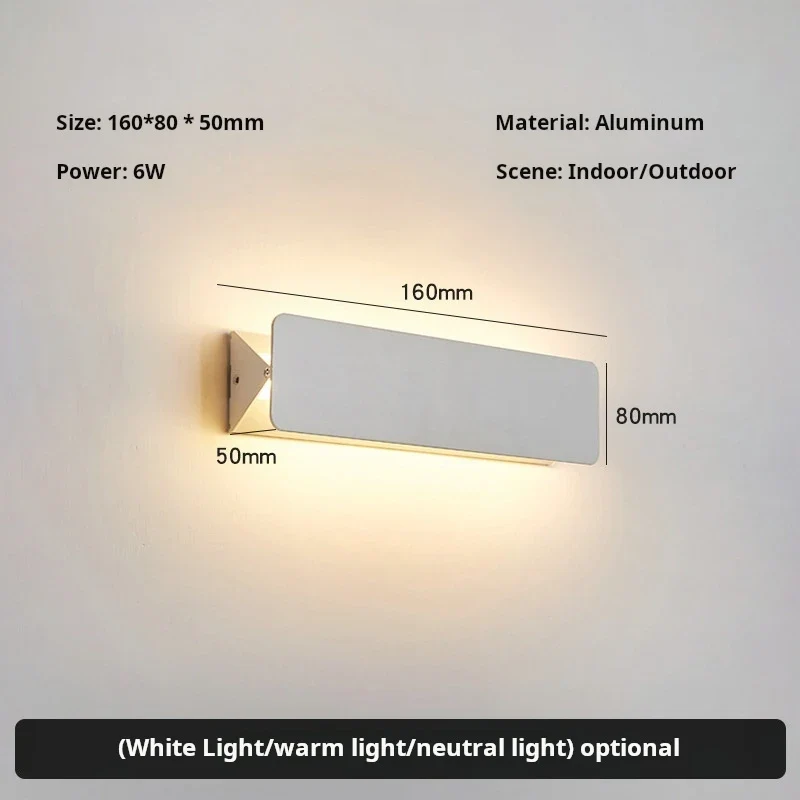 Moderne LED Wandleuchte Flexibel für Schlafzimmer und Büro Leseleuchte