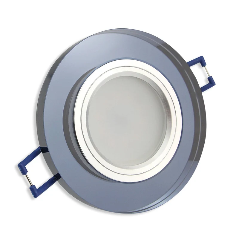 LED Einbaustrahler Glas super flach 3-6,5W Spot Einbauleuchte Panel