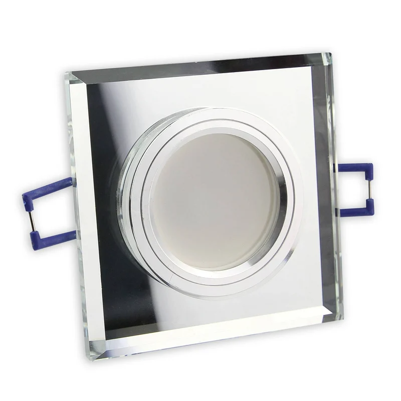 LED Einbaustrahler Glas super flach 3-6,5W Spot Einbauleuchte Panel