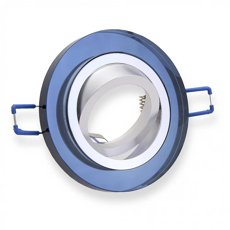 LED Einbaustrahler Glas schwenkbar flach 3-6,5W 230 Volt Einbauspot Lampe