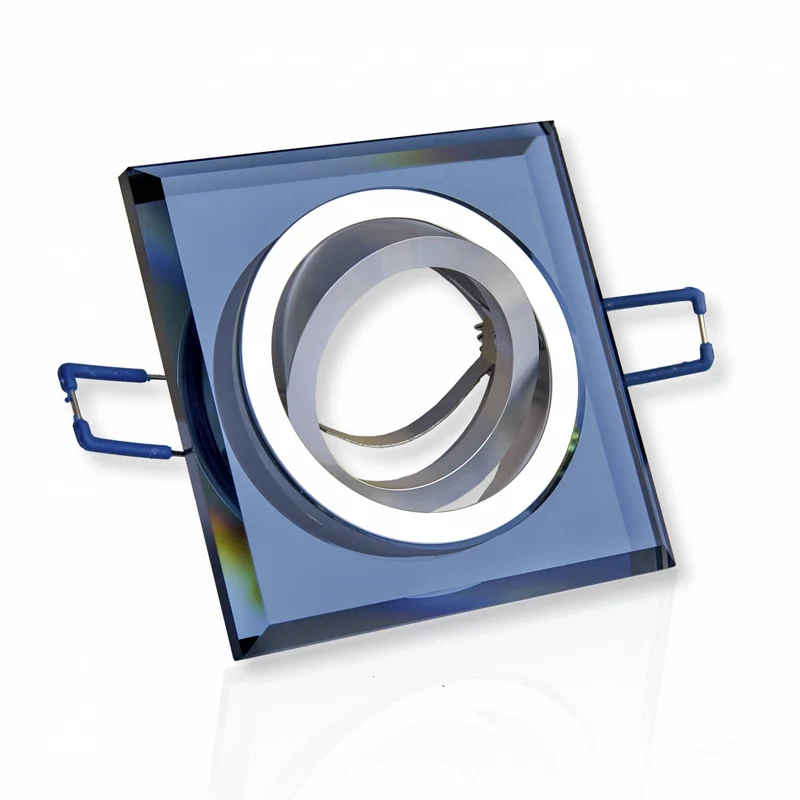 LED Einbaustrahler Glas schwenkbar flach 3-6,5W 230 Volt Einbauspot Lampe