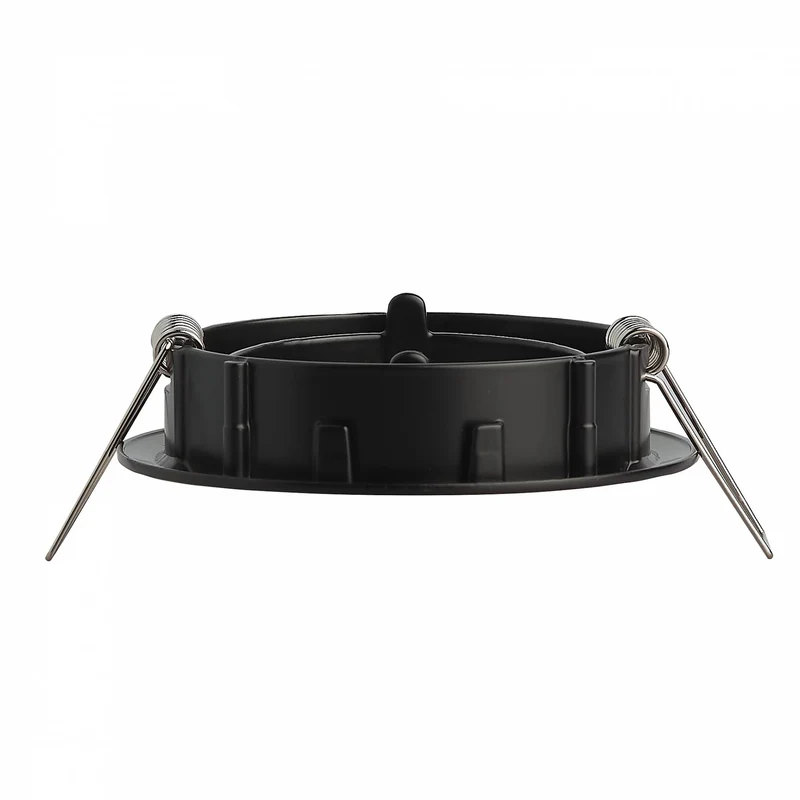 LED Einbaustrahler IP20 MR16 5-7W schwarz rund 75mm Bohrloch