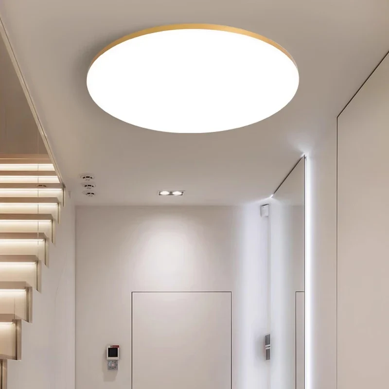 Ultra-Flache LED Deckenleuchte Rund und Eckig 15W–30W für alle Zimmer
